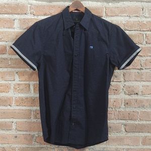 Scotch & Soda Short Sleeve Collared Shirt